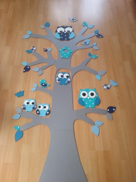 Familie uilenboom blauw